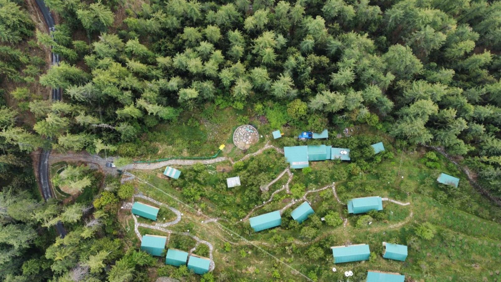 ホテル Daak Bangla Retreat クフリ エクステリア 写真